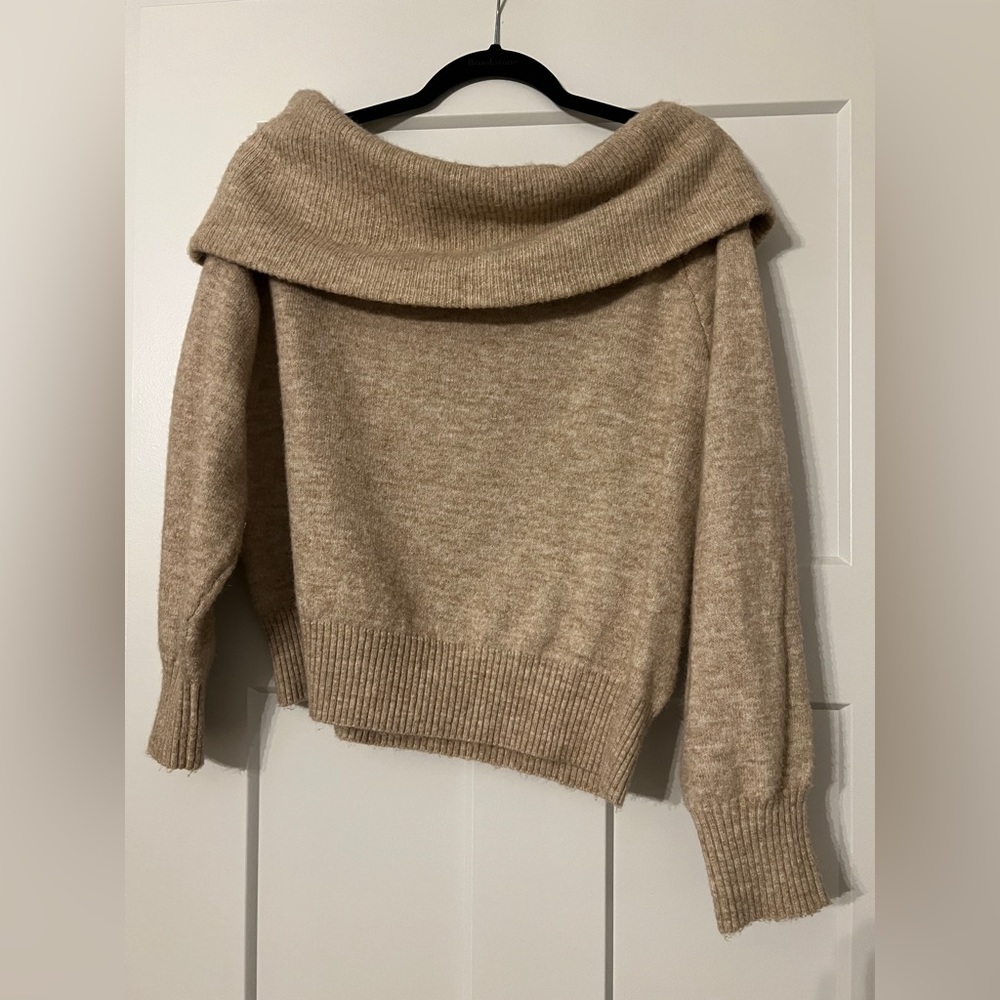 H&M over the shoulder sweater